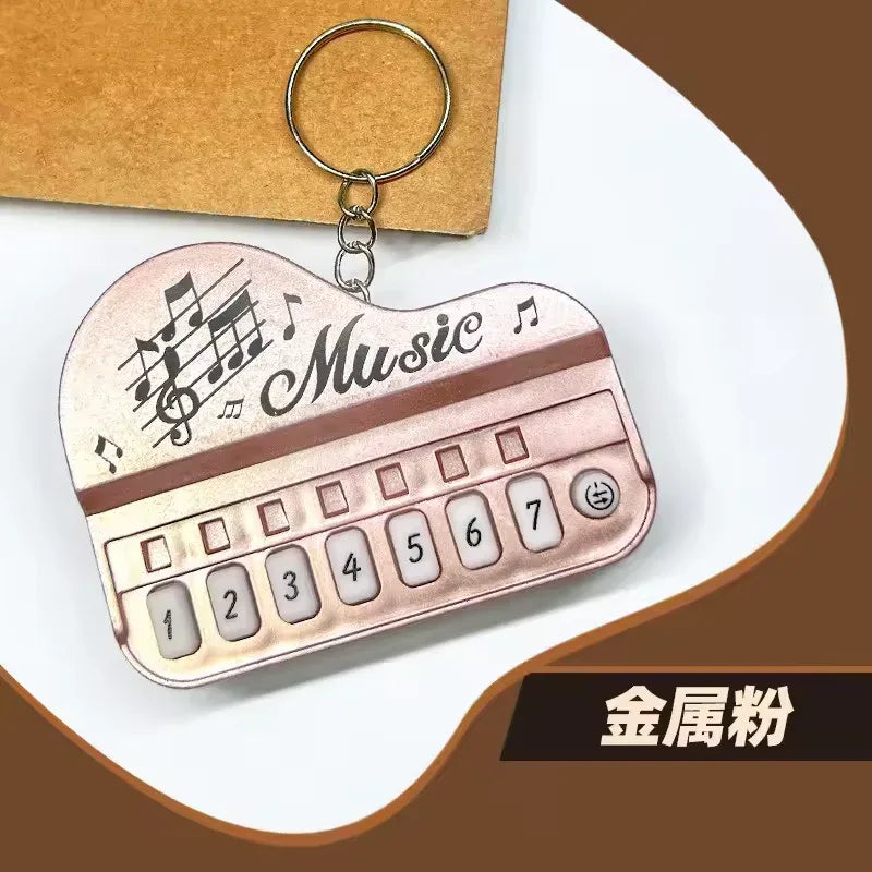 Piano Music Keychain – Mini Keyboard Design Gift (Random Color) - Clarify.pk