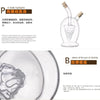 2-in-1 Glass Oil & Vinegar Bottle – Heat Resistant Borosilicate Glass Pot - Clarify.pk