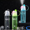 Transparent Spray Bottle – Large Capacity Summer Sports Cup - Clarify.pk
