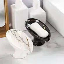 Elegant Marble Ceramic Soap Dish – Stylish & Durable - Clarify.pk