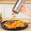 Stainless Steel Rotary Spice & Seasoning Shaker Set
