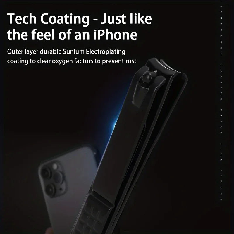 18 Pcs Black Nail Kit Box – Professional Manicure & Pedicure Set - Clarify.pk