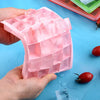 24 Grids Silicone Ice Cube Tray with Lid – Ice Mold for Drinks & Cocktails - Clarify.pk