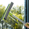 2-in-1 Long Handle Window Scraper – Adjustable Glass Cleaner - Clarify.pk