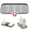 Silicone Sink Tray – Self-Draining Kitchen Sponge & Soap Holder - Clarify.pk