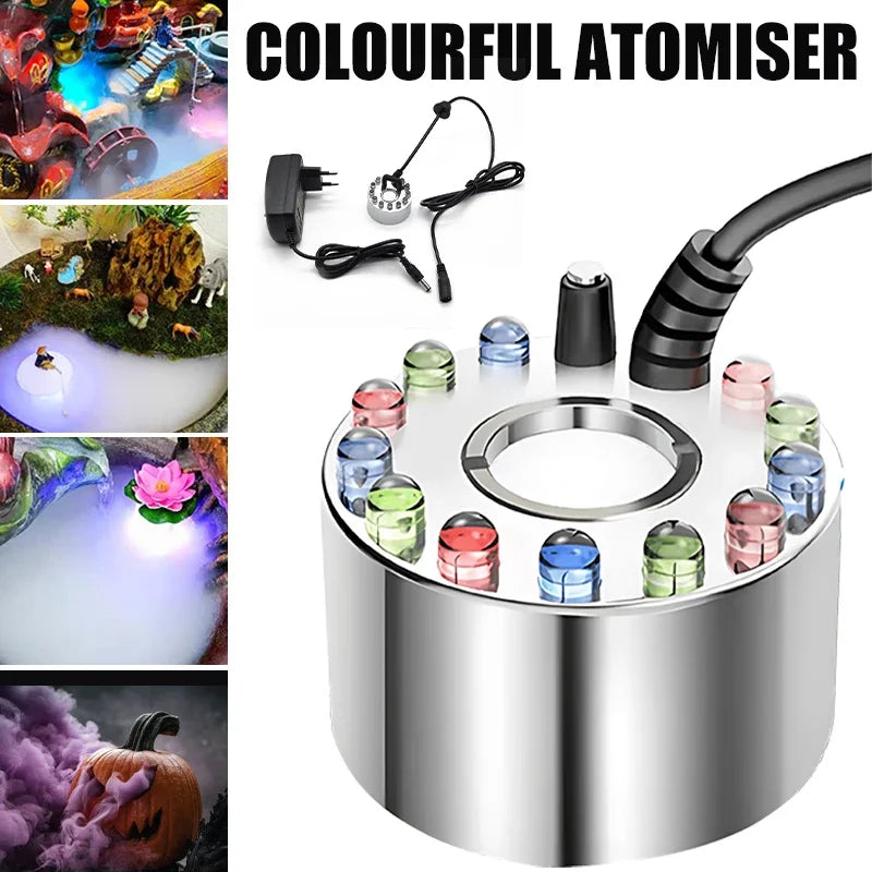 Ultrasonic Electric Mist Maker with Multi-Color LED