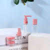 5PCS Travel Mini Cosmetic Cream Pot Set – Transparent Containers (Random Color) - Clarify.pk