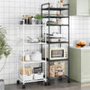 Multi-Level Kitchen Storage Rack – Floor & Wall Mounted - Clarify.pk