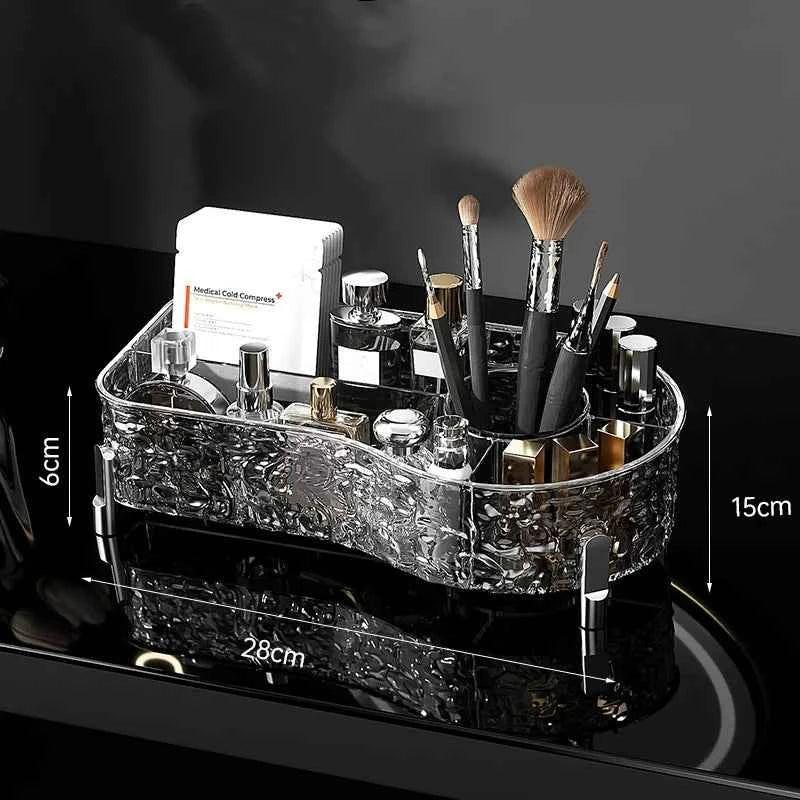 Glacier Makeup Brush Holder and Kit for Flawless Application