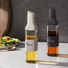 500ml Glass Oil Bottle – Leak-Proof Kitchen Dispenser