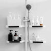 Bathroom Corner Shelf - Stylish and Space-Saving Storage Solution - Clarify.pk