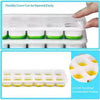 14-Grid Ice Cube Tray with Lid – Easy-Release Freezer Mold - Clarify.pk