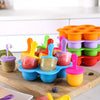 7-Cavity Silicone Ice Cream Mold - DIY Popsicle & Ice Ball Maker – Summer Kitchen Tool