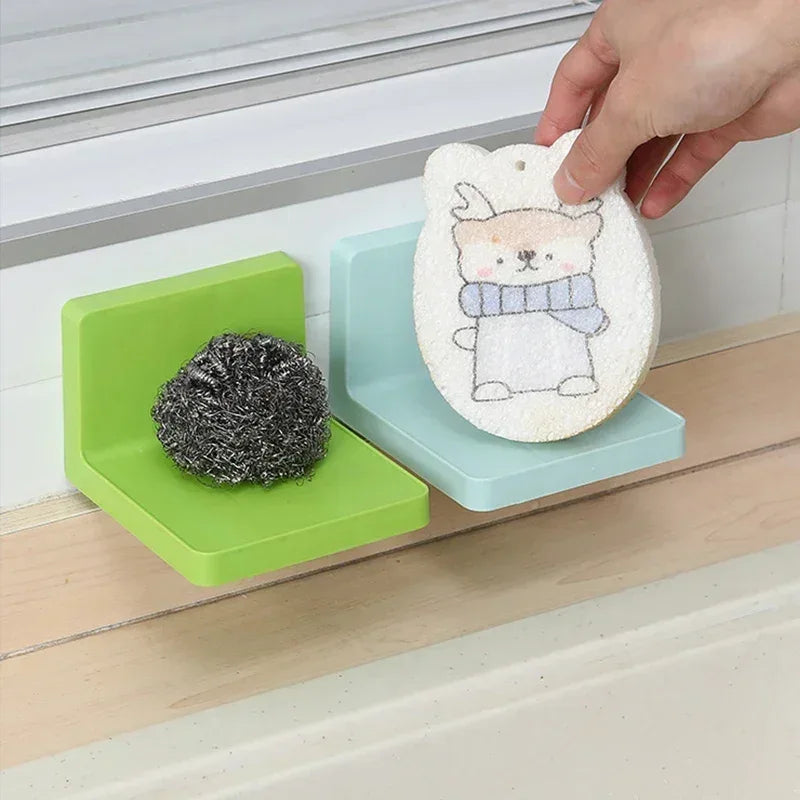 Multifunction Wall-Mounted Storage Rack For Bathroom – No Drill - Clarify.pk