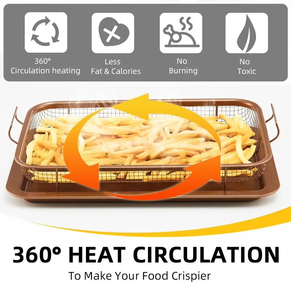 Golden Crisper Tray – French Fries & BBQ - Clarify.pk
