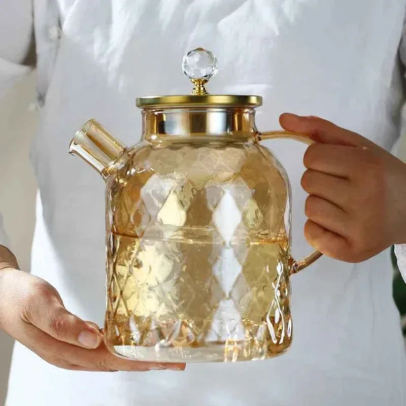 Glass Tea Kettle - Premium Durability and Elegant Design for Perfect Brewing