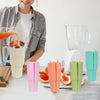 Silicone Water Bottle Liner Drink Divider - Double-Flavor Insert for 40oz Tumblers