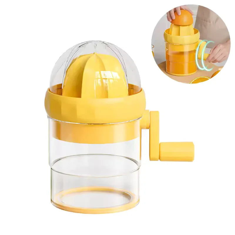 Manual Citrus Juicer – Easy Hand Press Lemon & Orange Squeezer