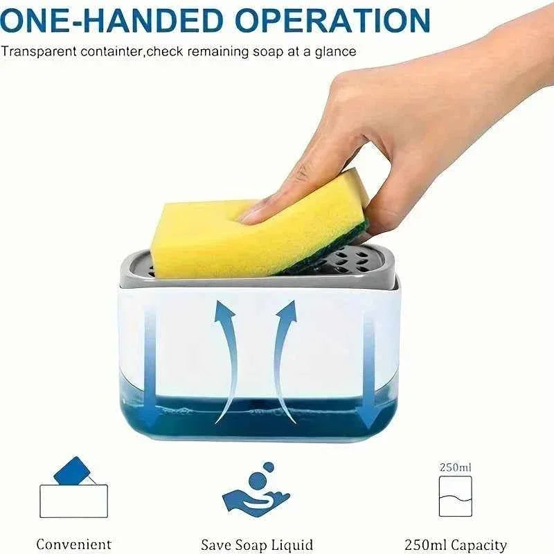 Large Capacity Soap Dispenser for Home and Commercial Use