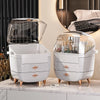 Elite Desktop Makeup Organizer – Large Capacity & Dust-Proof Protection
