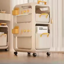Rolling Under-Desk Storage Trolley – Multi-Tier Mobile Utility Cart