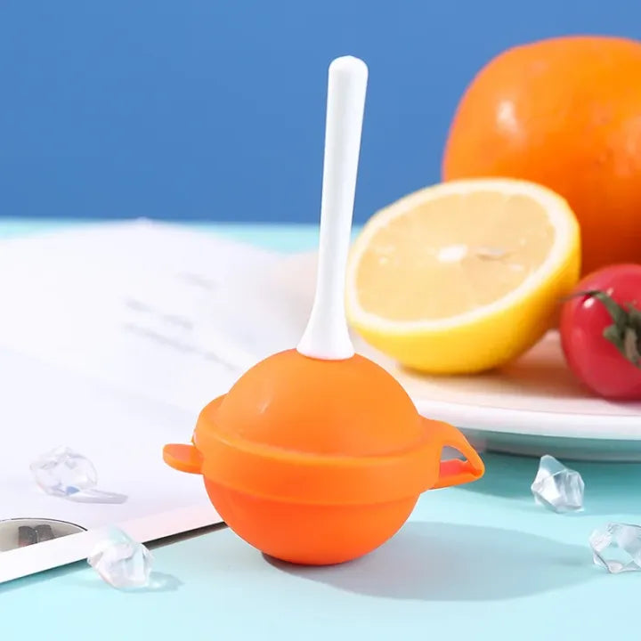 Silicone Lollipop Ice Ball Mold - Easy Release Popsicle & Ice Cream Mold