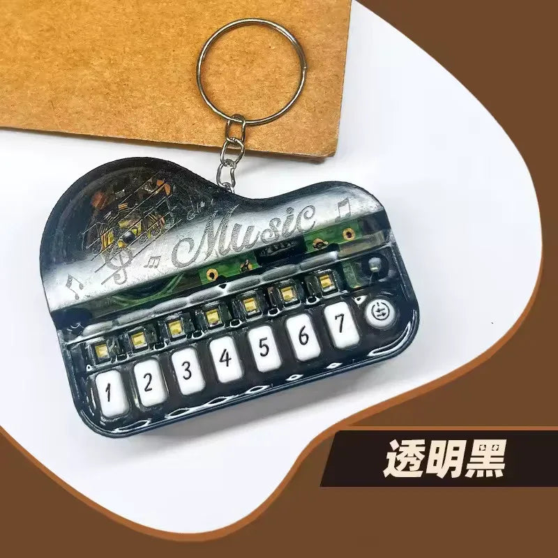 Piano Music Keychain – Mini Keyboard Design Gift (Random Color) - Clarify.pk