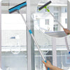 2-in-1 Long Handle Window Scraper – Adjustable Glass Cleaner - Clarify.pk