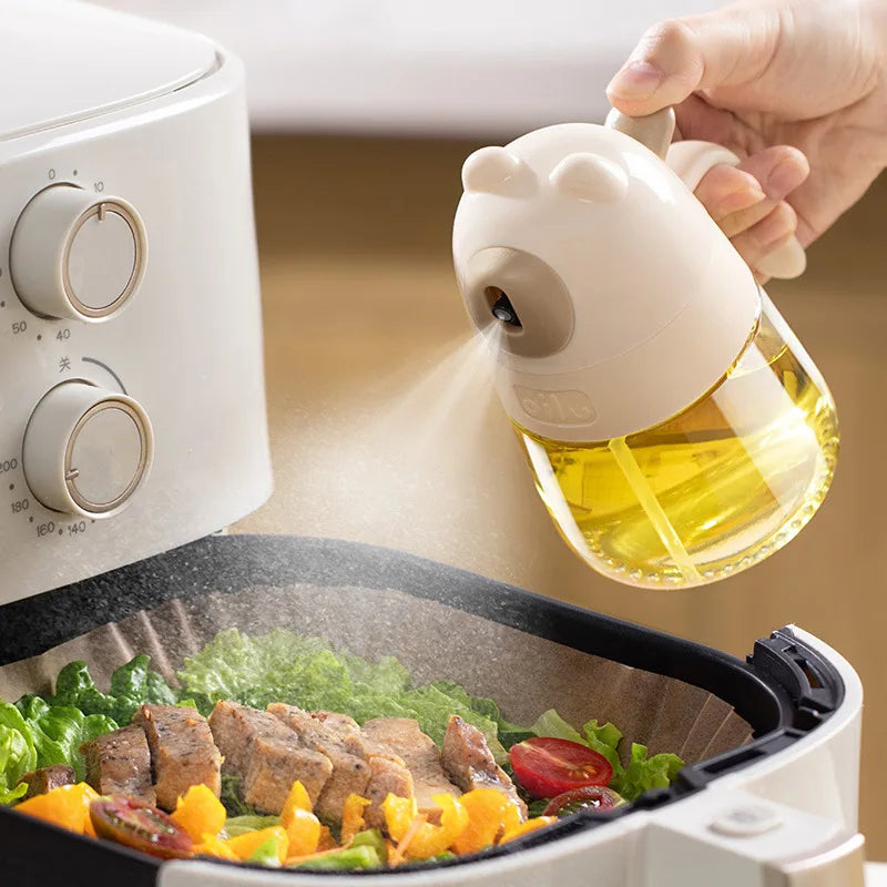 Glass Oil Pot 300ml – Leak Proof Kitchen Oil Bottle