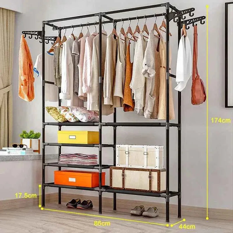 Clothes Hanger Rack for Efficient Space Organization - Clarify.pk