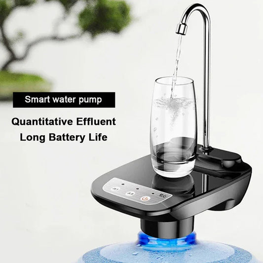 Rechargeable Electric Water Gallon Pump – Automatic Water Dispenser - Clarify.pk