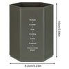 Hexagon Desk Pencil Holder – Minimal Office Organizer (each)
