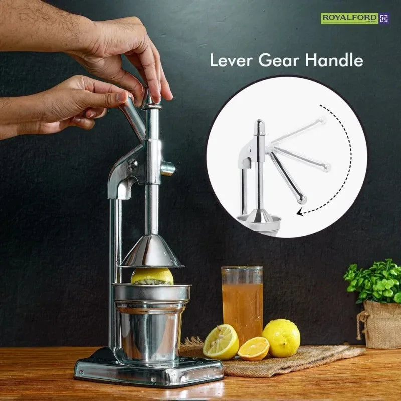 Stainless Steel Citrus Juicer – Heavy Duty Manual - Clarify.pk
