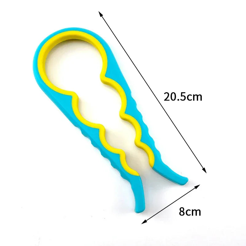 4-in-1 Multi-Function Opener Set – Bottle, Jar & Can Opener - Clarify.pk