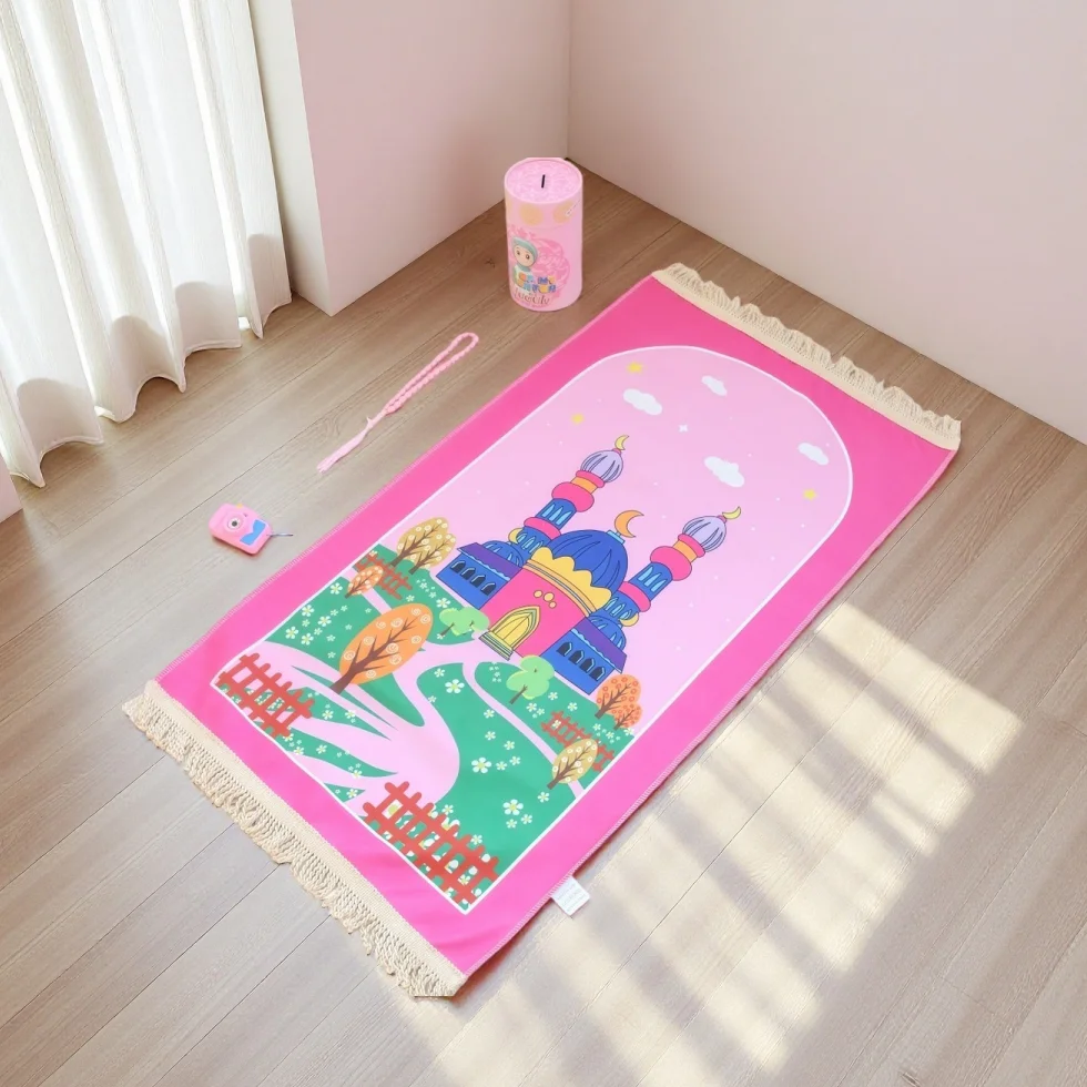 Kid’s Prayer Mat & Storage Tube – Enchanted Prayer Set