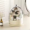 Glow Wave Rotating Makeup & Brush Organizer Carousel