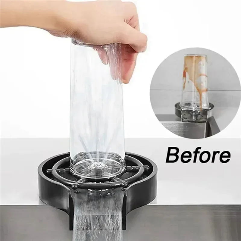 Glass Rinser & Automatic Cup Washer – High-Pressure for Kitchen Sink