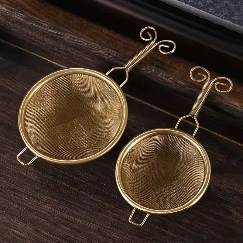 Japanese Style Stainless Steel Tea Infuser – Fine Mesh Strainer - Clarify.pk