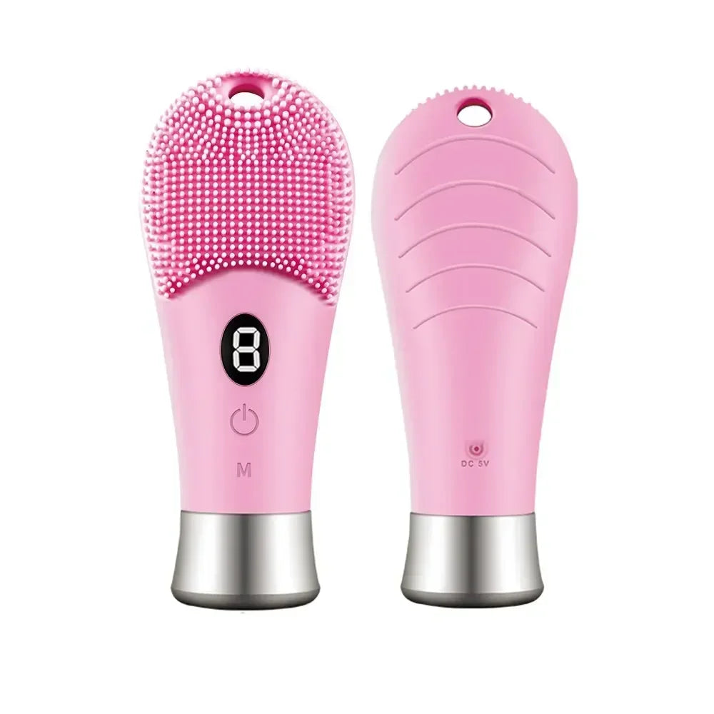Electric Ultrasonic Facial Cleansing Brush