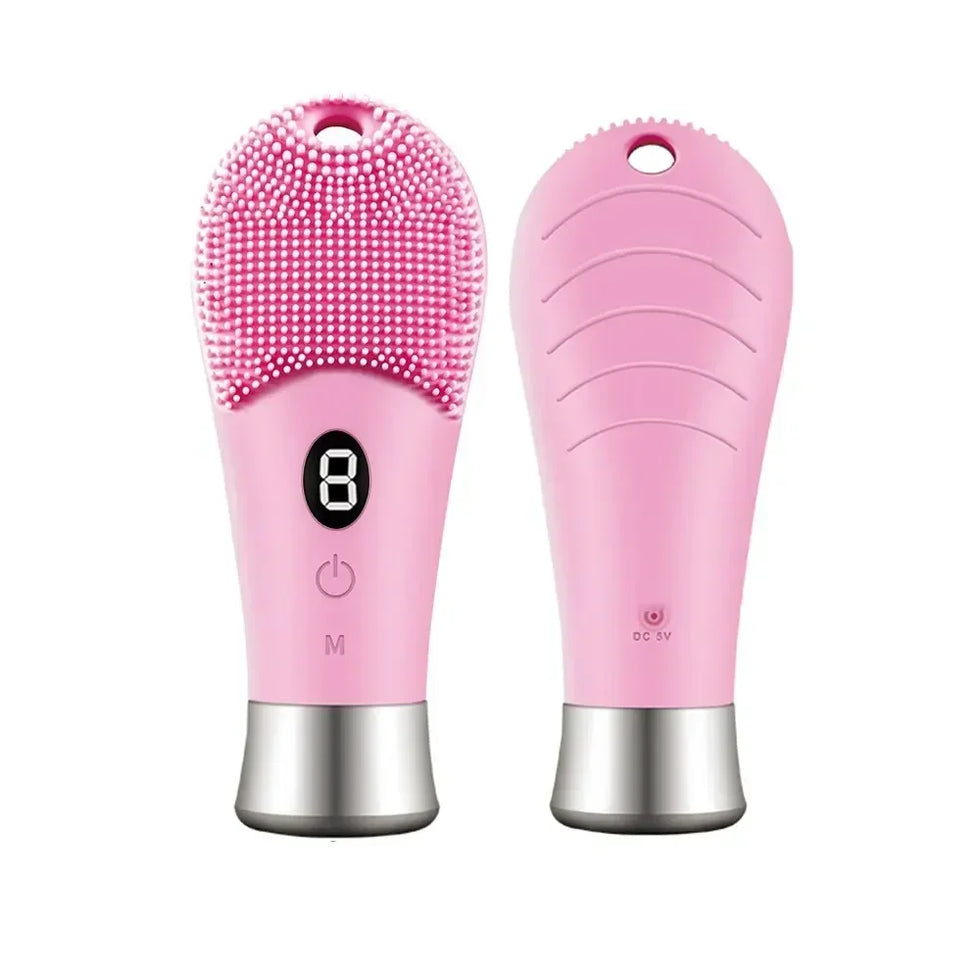 Electric Ultrasonic Facial Cleansing Brush