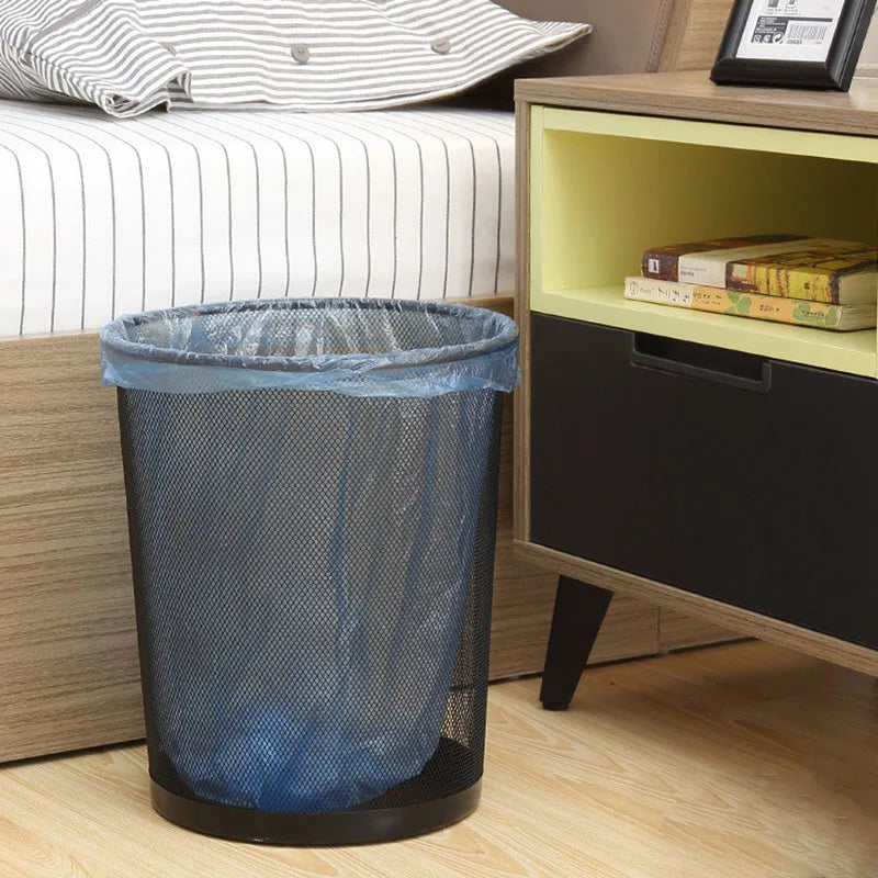 Metal Mesh Trash Can – Rustproof Wire Waste Bin
