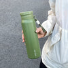 800ml Insulated Water Bottle with Tea Strainer (Random color) - Clarify.pk