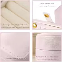 Mini Portable Travel Jewelry Box & Organizer