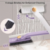 360° Multi-Function Rotating Crevice Cleaning Brush – Hard-Bristled Space Cleaner - Clarify.pk