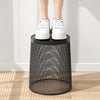 Metal Mesh Trash Can – Rustproof Wire Waste Bin
