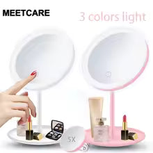 LED Rechargeable Smart Touch Vanity Mirror