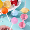 Silicone Lollipop Ice Ball Mold - Easy Release Popsicle & Ice Cream Mold