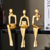 Nordic Thinker Sculptures Set of 3