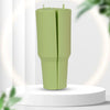 Silicone Water Bottle Liner Drink Divider - Double-Flavor Insert for 40oz Tumblers