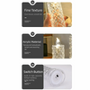 Rose Projection Crystal LED Candle Light – Romantic Lamp (each) - Clarify.pk